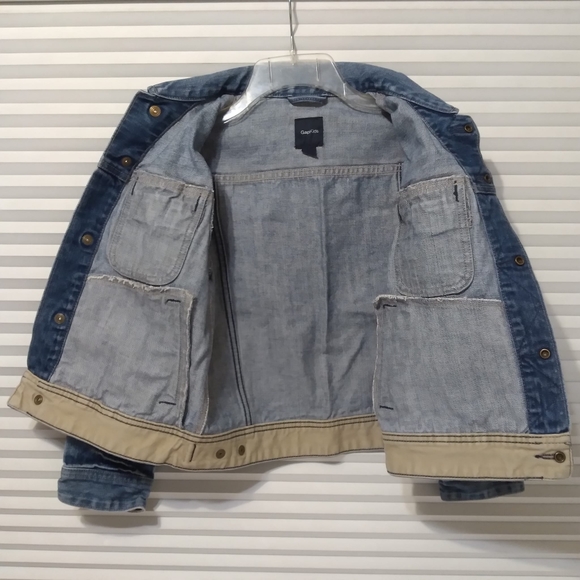 GAP Kids Medium Denim Jean Jacket. - Picture 8 of 10